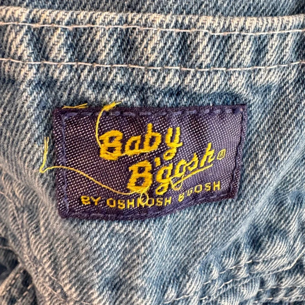 Vintage‎ Baby OshKosh B'gosh Denim Overalls Blue Vestbak 24 Months 862-0219